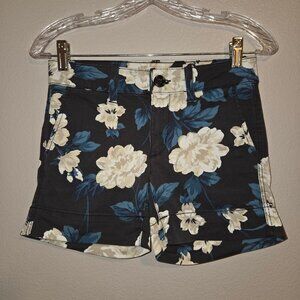 American Eagle Outfitters Floral Super Stretch Shorts, Women's Size
